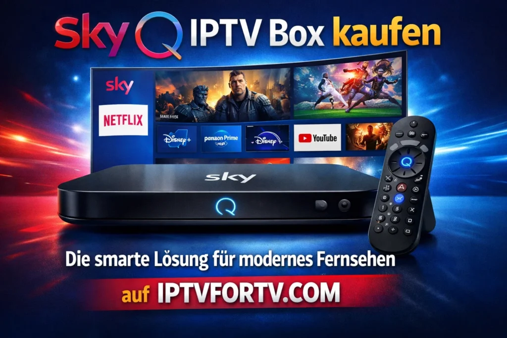 Sky Q IPTV Box kaufen – Die smarte Lösung für modernes Fernsehen
