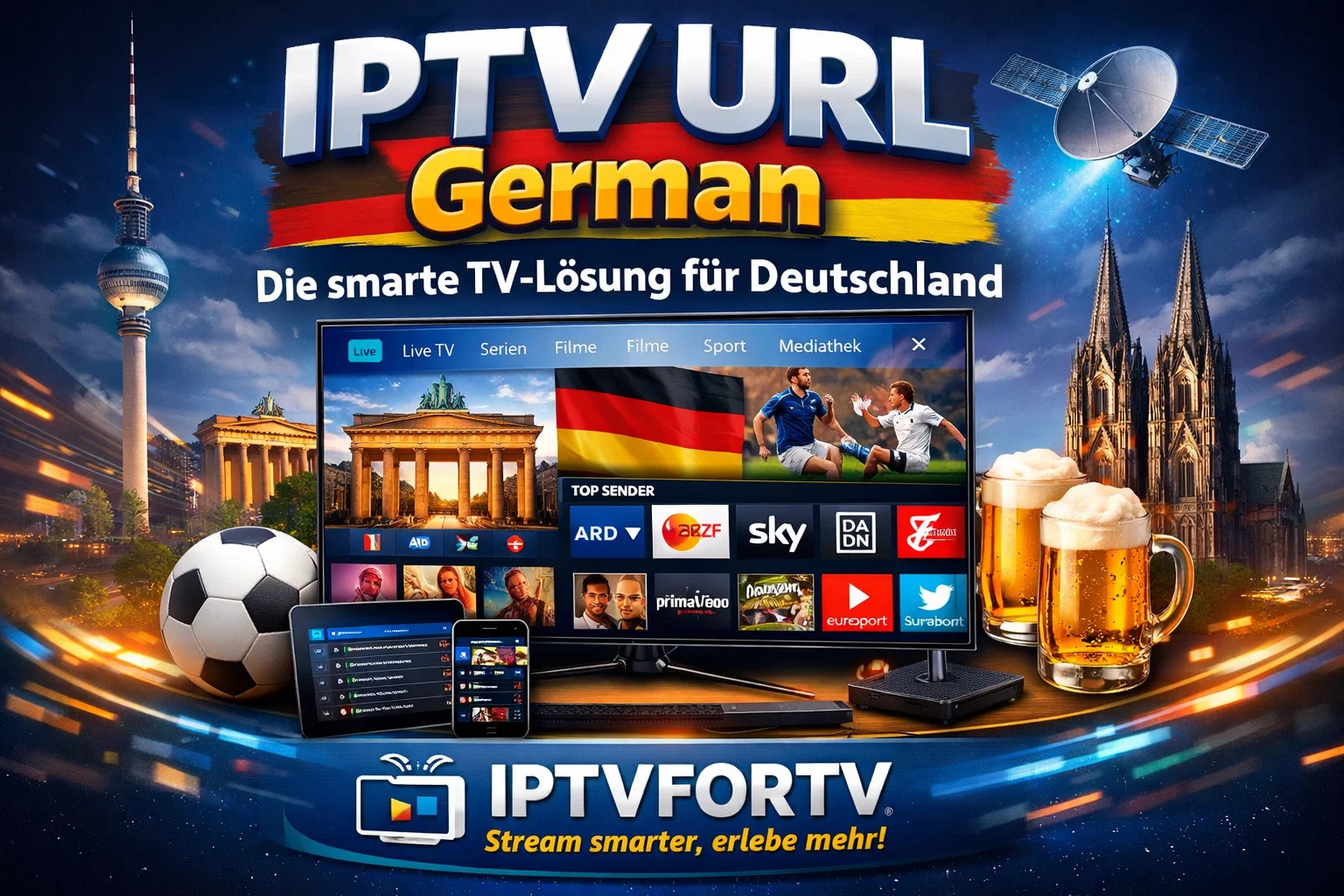 IPTV URL German – Die smarte TV-Lösung für Deutschland