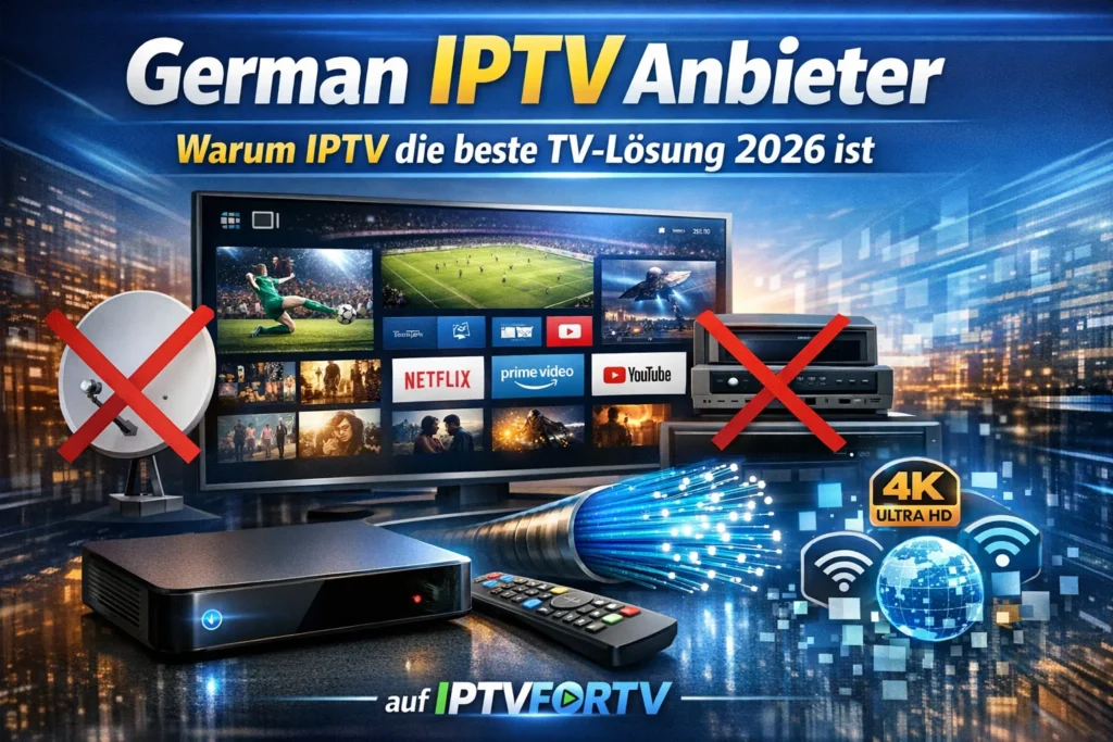 German IPTV Anbieter – Warum IPTV die beste TV-Lösung 2026 ist