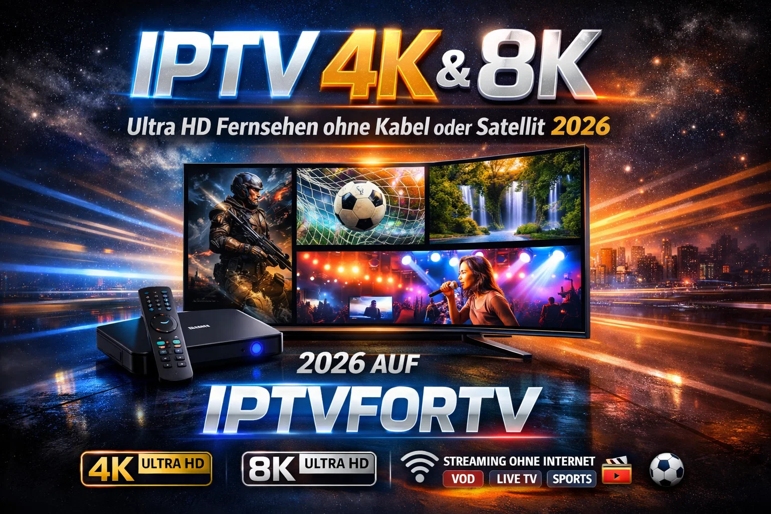 IPTV 4K & 8K